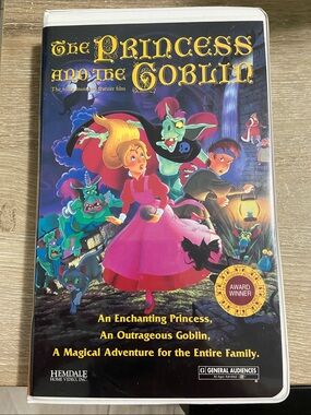 The Princess and the Goblin (VHS, 1994) Clamshell